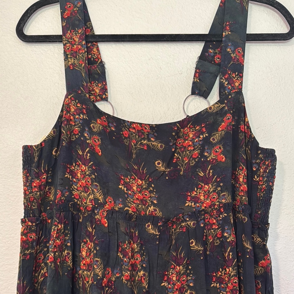 NATURAL LIFE Dark Floral Jumpsuit
